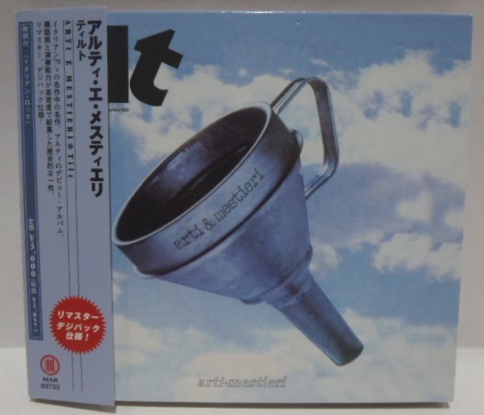 帯付 CD　アルティ・エ・メスティエリ　ティルト　Arti+Mestieri Tilt　イタリア 70's プログレ　2002年 リマスター デジパック仕様_画像1