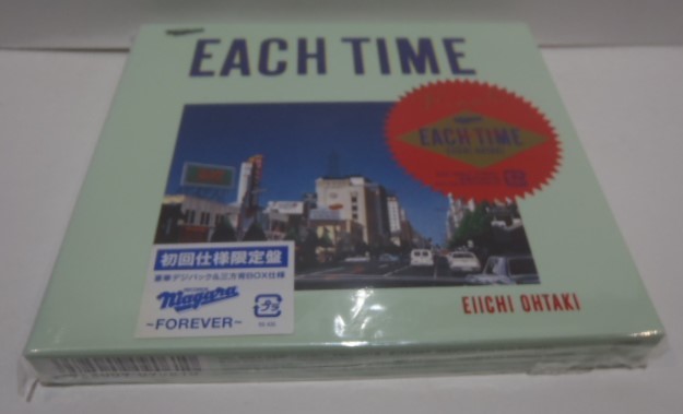 美盤 2枚組 CD　大滝詠一　EACH TIME　30th Anniversary Edition　初回仕様限定盤 デジパック BOX仕様_画像1