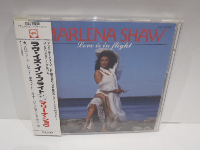 廃盤 CD　マリーナ・ショウ　MARLENA SHAW　LOVE IS IN FLIGHT +1　verve 女性 ヴォーカル ブラコン_画像1