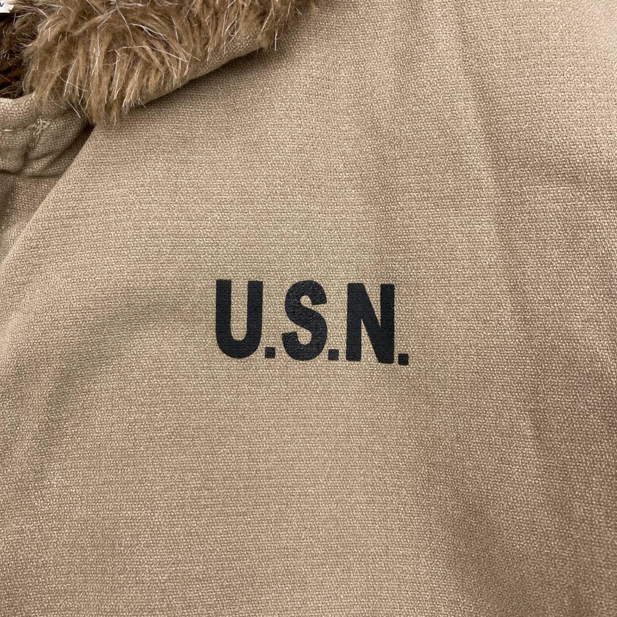 YMCL NAVY DEPARTMENT U.S.N. N-1 デッキジャケット 38サイズ US NAVY ビンテージ 復刻 ボア ミリタリー 3090199_画像6