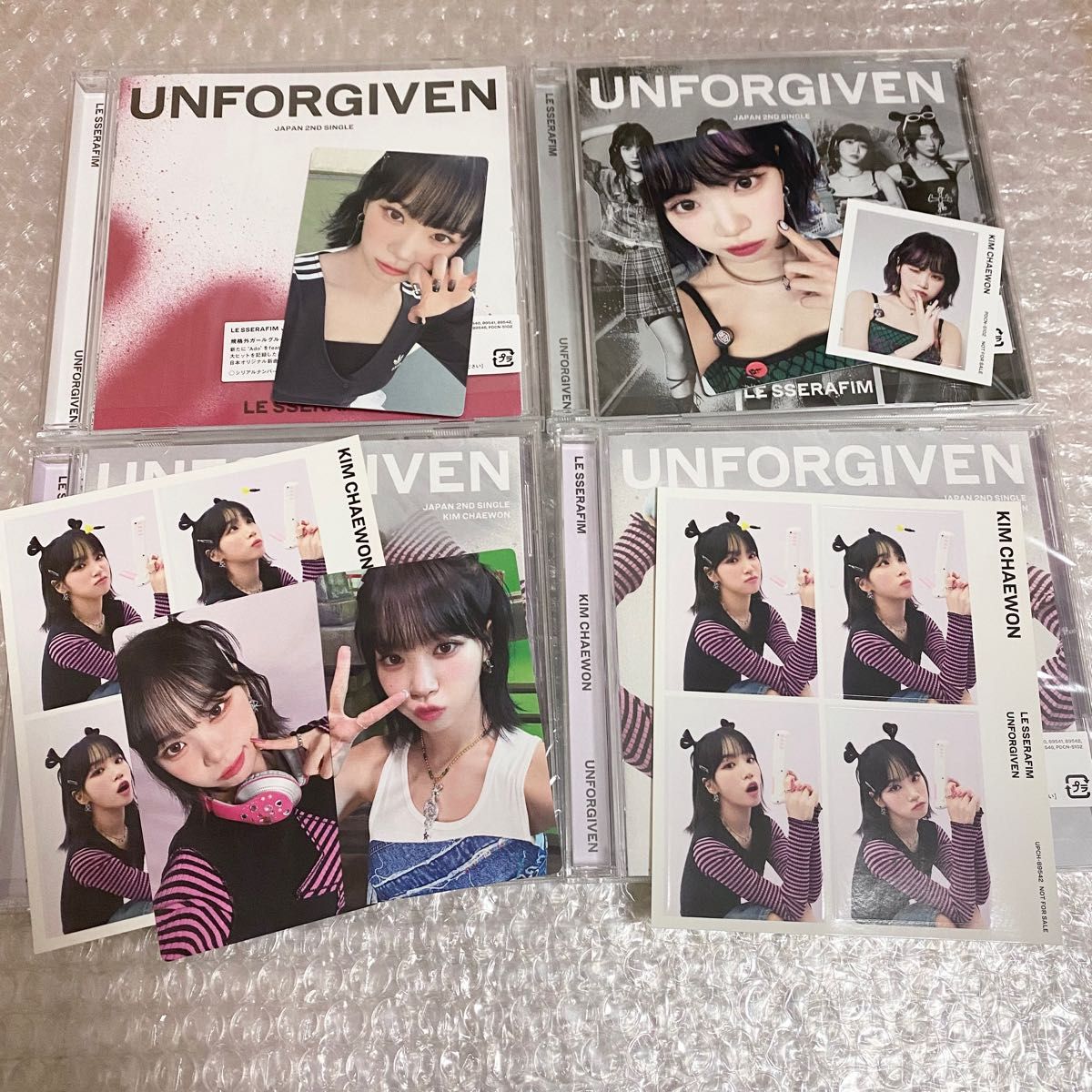 le sserafim ルセラフィム UNFORGIVEN 通常盤 ユニバ ソロジャケ le sserafim ルセラフィム UNFORGIVEN 通常盤 ユニバ ソロジャケ