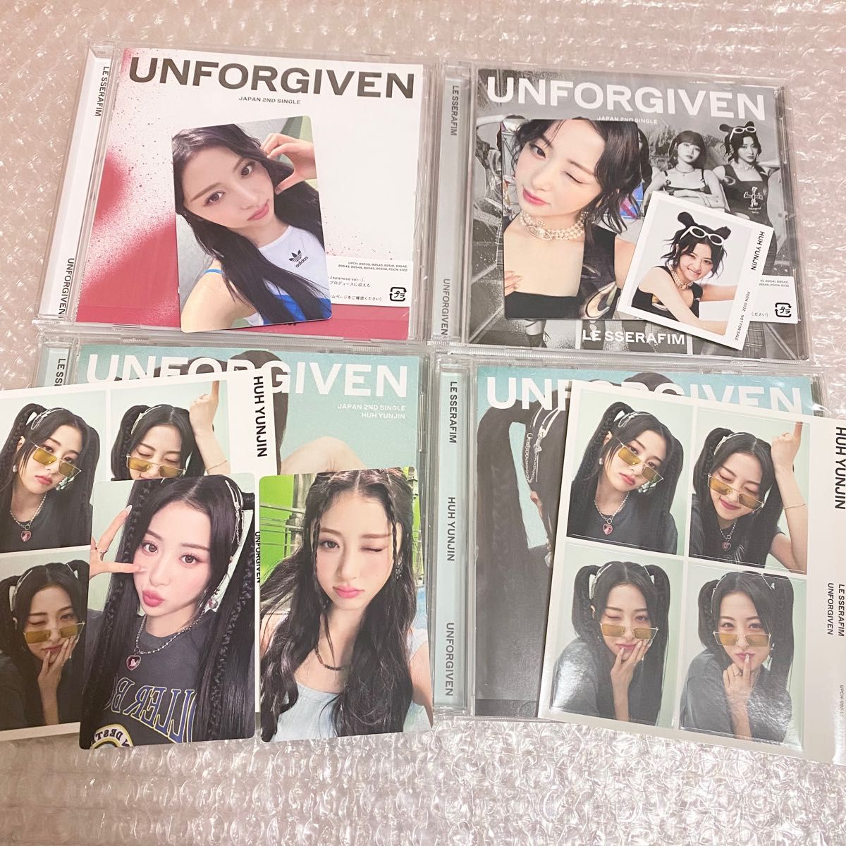 le sserafim ルセラフィム UNFORGIVEN 通常盤 ユニバ ソロジャケ le sserafim ルセラフィム UNFORGIVEN 通常盤 ユニバ ソロジャケ