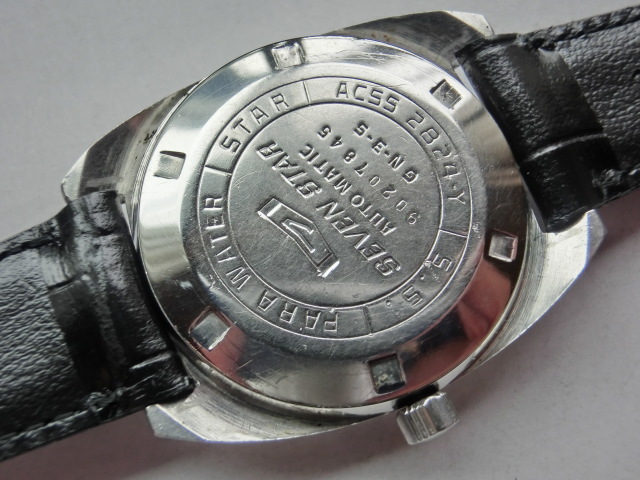 シチズン メンズ腕時計 セブンスターデラックス オートマチック 自動巻き グレー文字盤