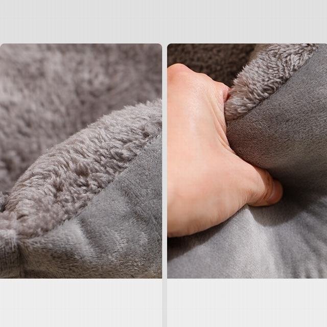  cat dog bed pet bed soft ...... cat pet accessories cushion mat soft enduring biting autumn winter gray L size 