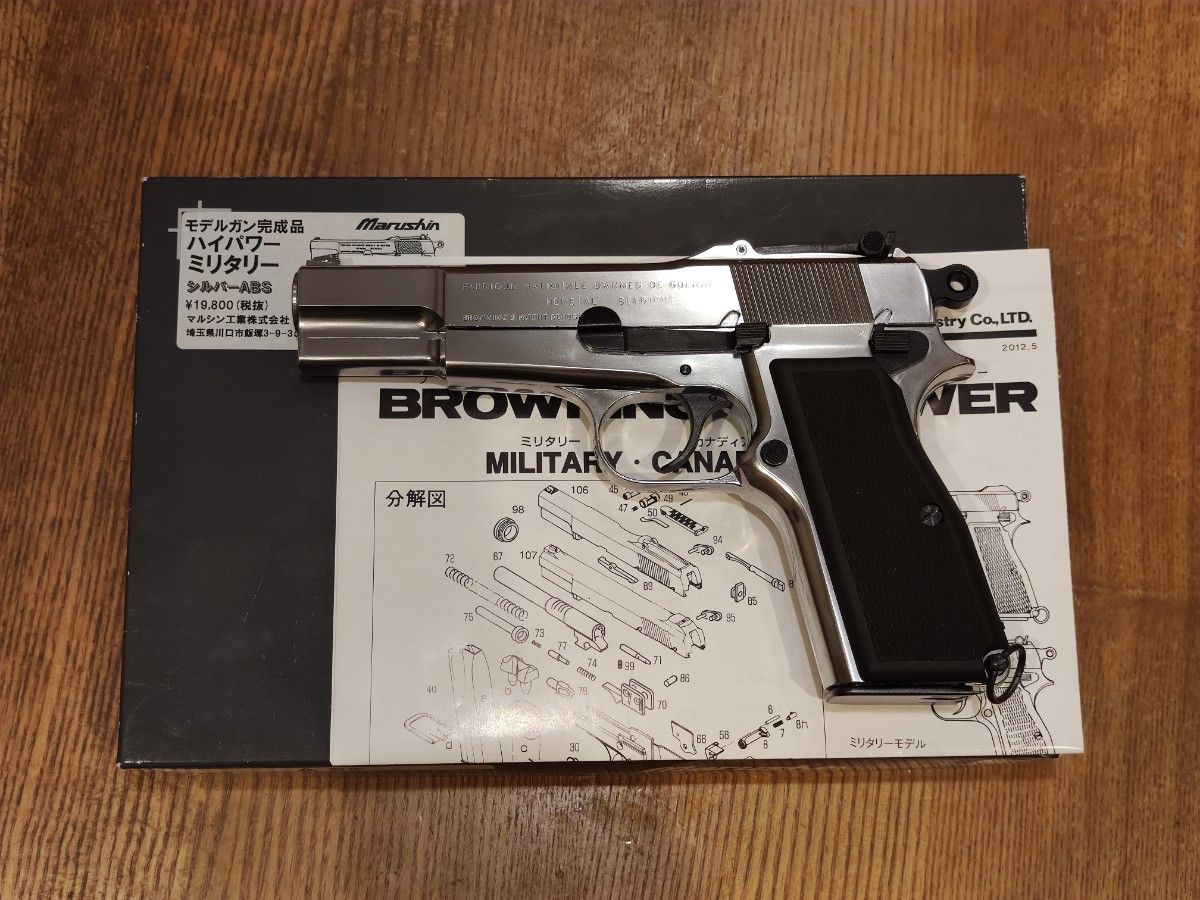 中古モデルガン 未発火 マルシン ブローニングハイパワー M1935 中古モデルガン 未発火 マルシン ブローニングハイパワー M1935