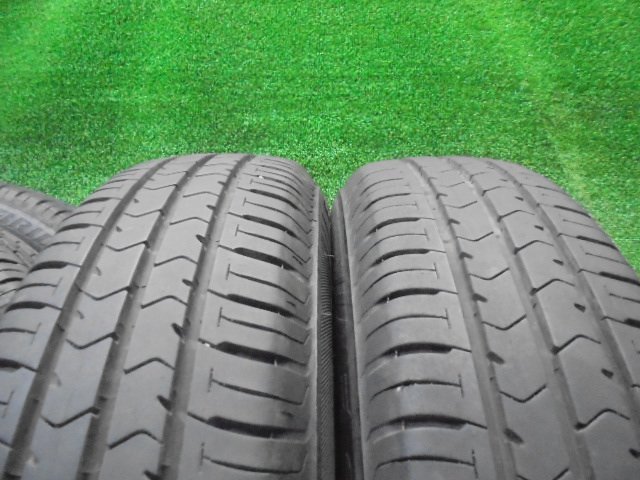 5ET117BC5) 送料無料 155/65R14 ブリヂストン ECOPIa NH100C 夏タイヤ+ホンダ純正 14インチホイール4本セット ライフディーバ_画像8