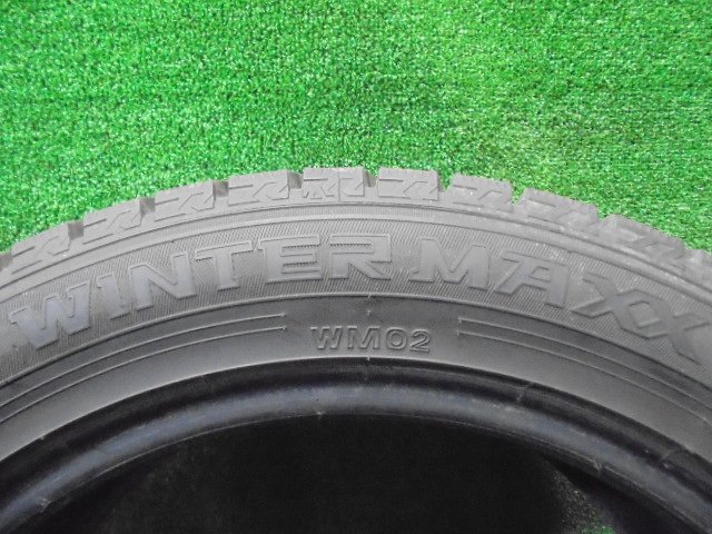 5EU211BE14 ) 送料無料 2021年製 225/50R17 ダンロップ ウインターマックス WM02 17インチスタッドレスタイヤ2本セット_画像6