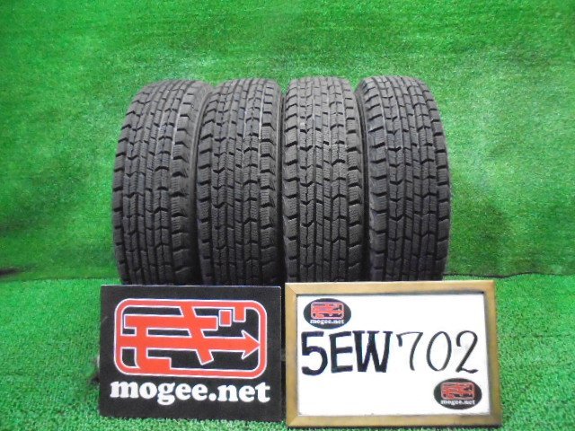 5EW702CA7 ) 送料無料 145/80R12 グッドイヤー ICE NAVI ZEA 12インチスタッドレスタイヤ4本セット 2020年製_画像1