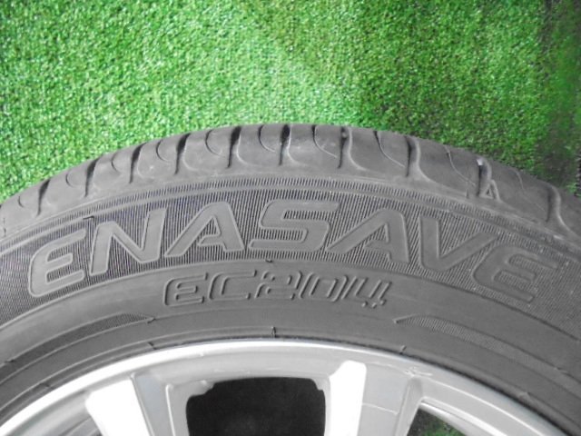 5EU601BB10 ) 送料無料 175/65R15 ダンロップ ENASAVE EC204 夏タイヤ+15インチホイール4本セット 2020年製　_画像3