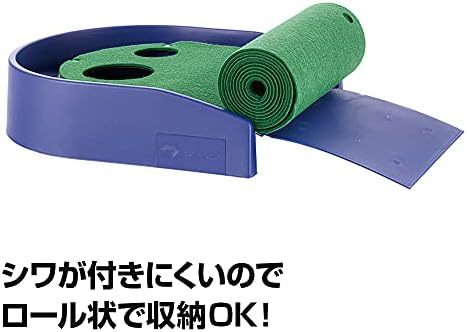 単品 ツインパターマット(マット幅225mm) ダイヤゴルフ(DAIYA GOLF) パター練習マット パターマット ゴルフ_画像5