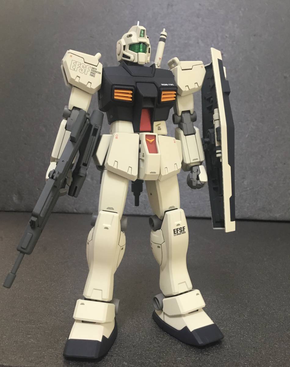 ★MG 1/100 機動戦士ガンダム0083 STARDUST MEMORY ジム改 RGM-79C 改修全塗装完成品_画像5