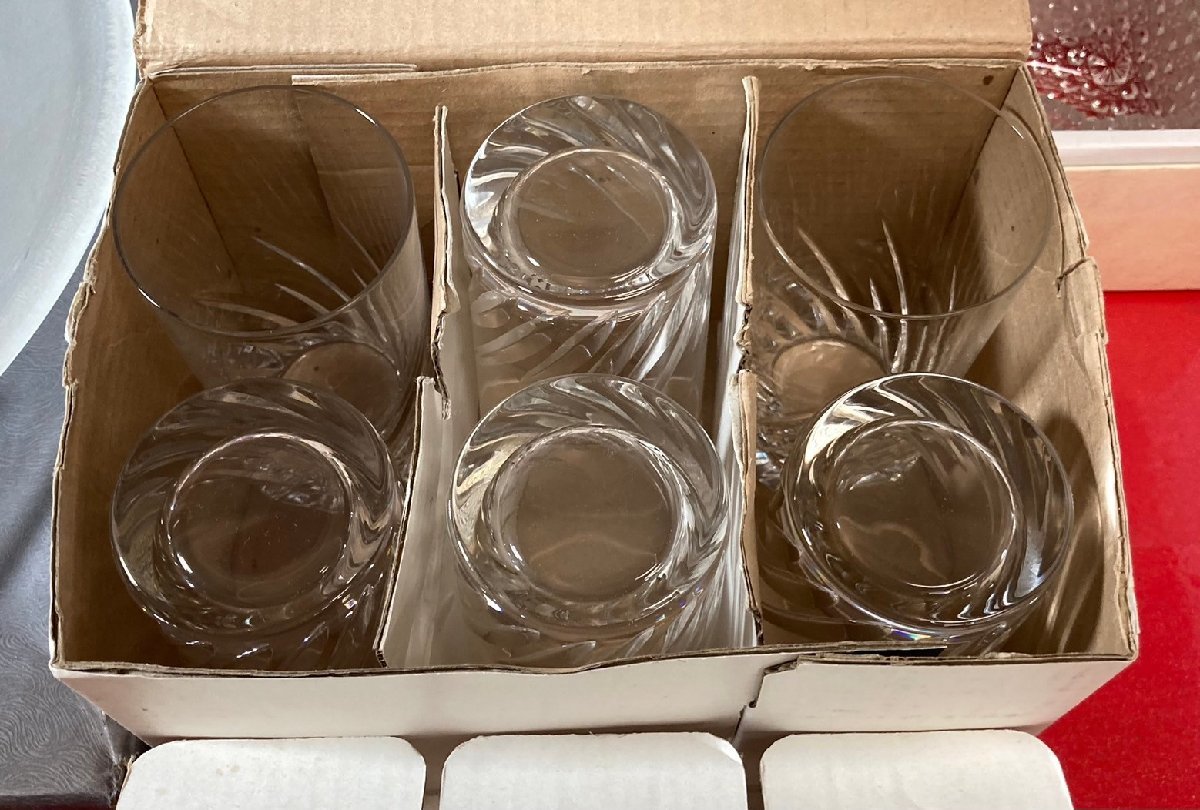 1円～　HOYA　SOGAグラス 等　ガラス食器　大量　約13kg　まとめ売り / コップ / 大皿 / 小鉢_画像8