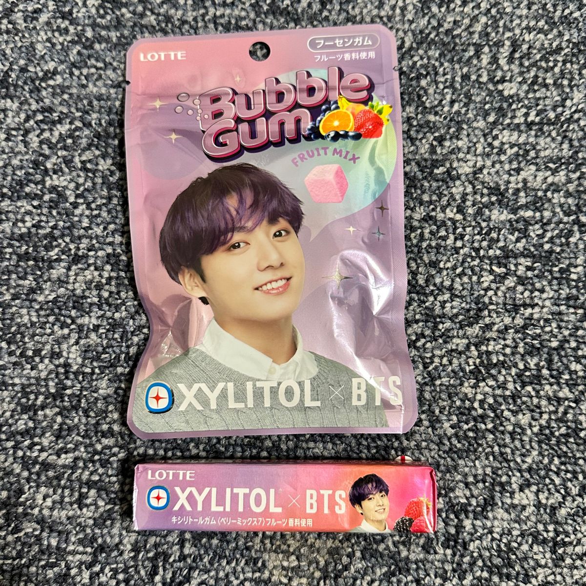 新品 未開封 BTS キシリトール ガム JungKook ボトル スティック