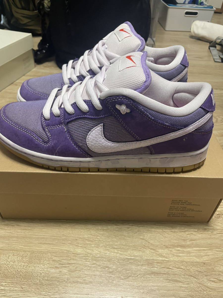 Nike SB Dunk Low Pro ISO Lilac US10の画像2
