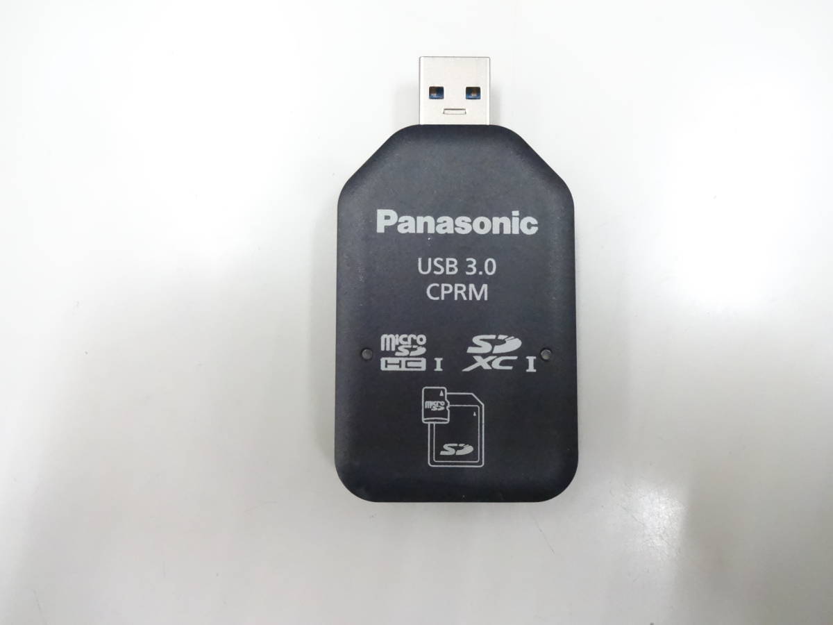 １円～　Panasonic USB3.0 リーダーライター BN-SDCMP3　SD/SDXC/microSDHCカード用 　中古動作品　_画像1