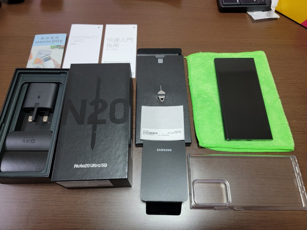 美品 Galaxy Note20 Ultra 5G SM-N9860 海外版 12GBRAM 256GBROM SIM