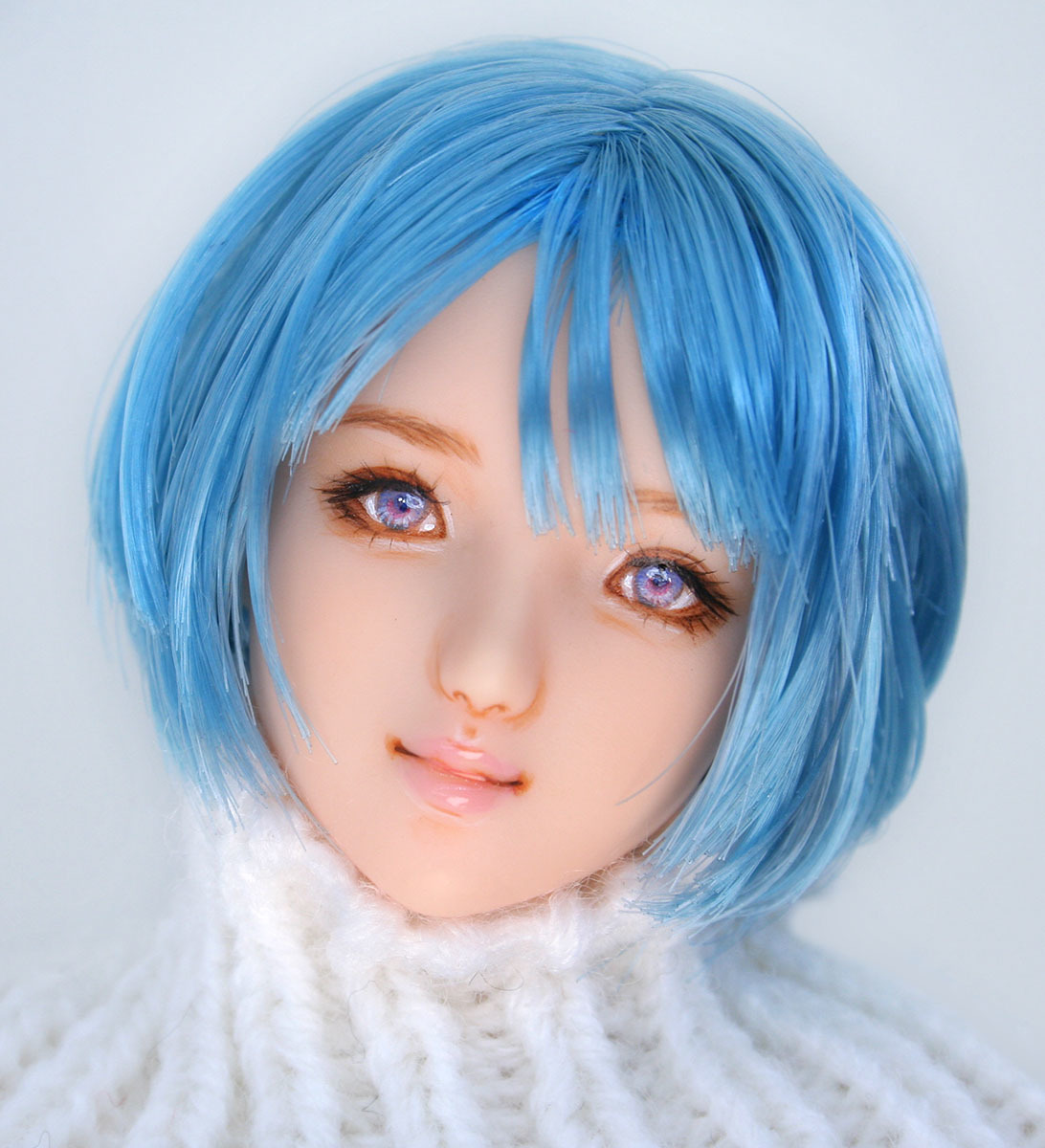 *Sweet Marble*「璃奈」1/6カスタムヘッド(首穴加工済み)*オビツ01_画像1