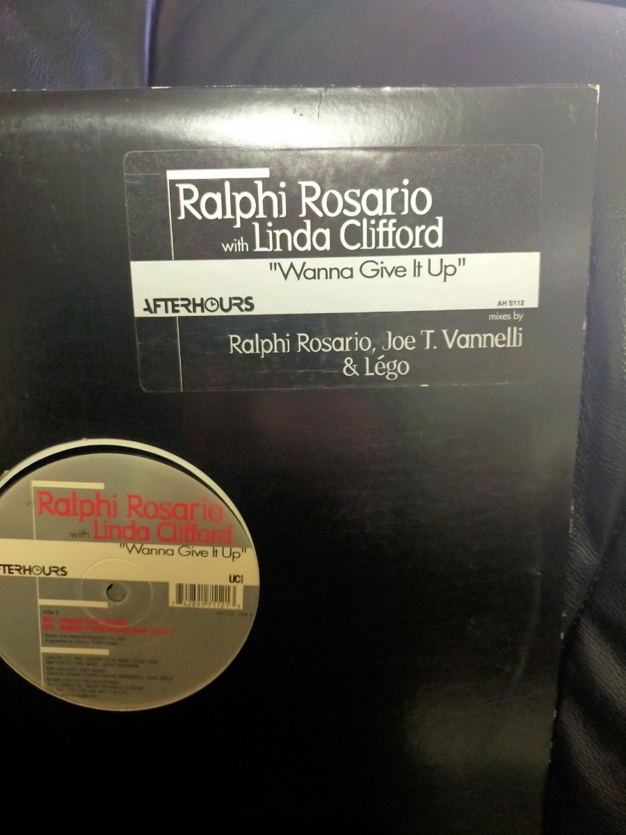 RALPHI ROSARIO with Linda Clifford - Wanna Give It Up【12inch】1999' 2枚組_画像1