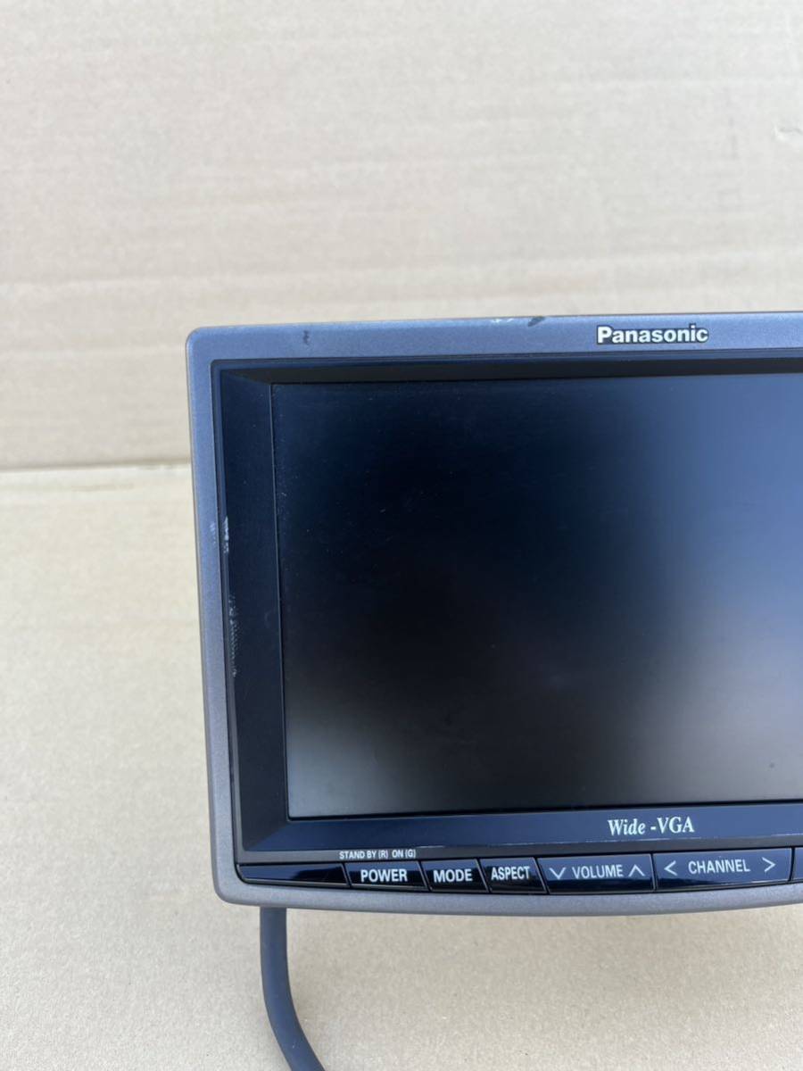 中古Panasonic パナソニック YEFX9992841 HDDナビ カーナビ オーディオ 7インチ パナソニック液晶カラーテレビ_画像4