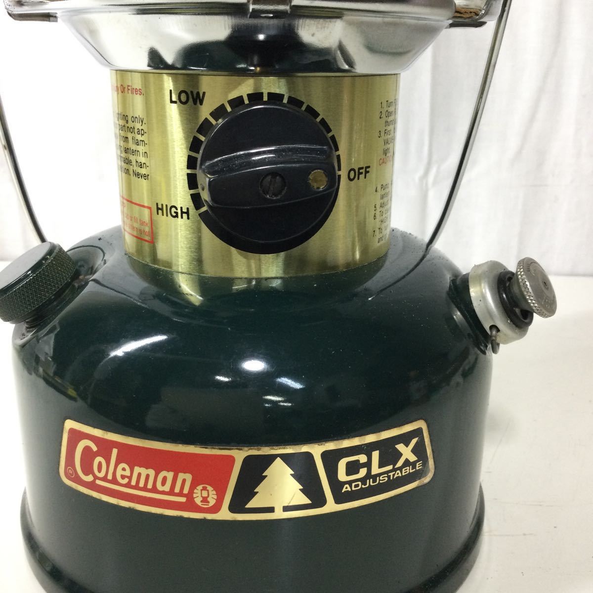 ※【Coleman/コールマン】MODEL290 ガソリンランタン パワーハウス ランタン 1984年製 アウトドア キャンプ用品 災害グッズ ケース付き _画像5