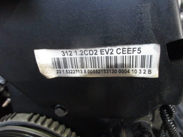 ■フィアット 500C 31212 チンクエチェント エンジン テストOK 60111Km カラーNo.268A 169A4 AT ABA-31212 500■_画像5