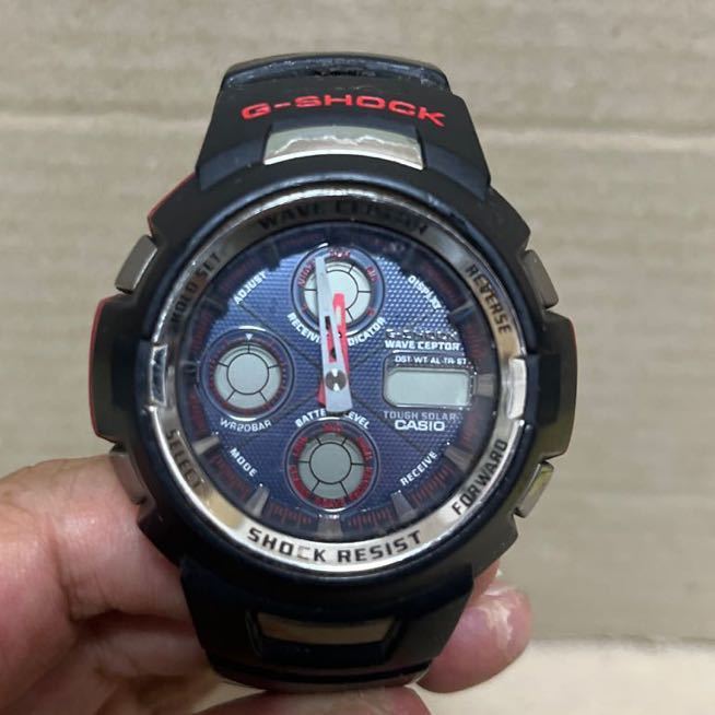 CASIO G-SHOCK The G GW-1100J ジャンク カシオ 電波ソーラー アナデジ _画像1