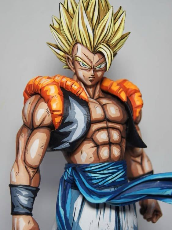 ドラゴンボール　リペイント フィギュア　グランディスタゴジータ　二次元塗装　スーパーサイヤ人_画像1