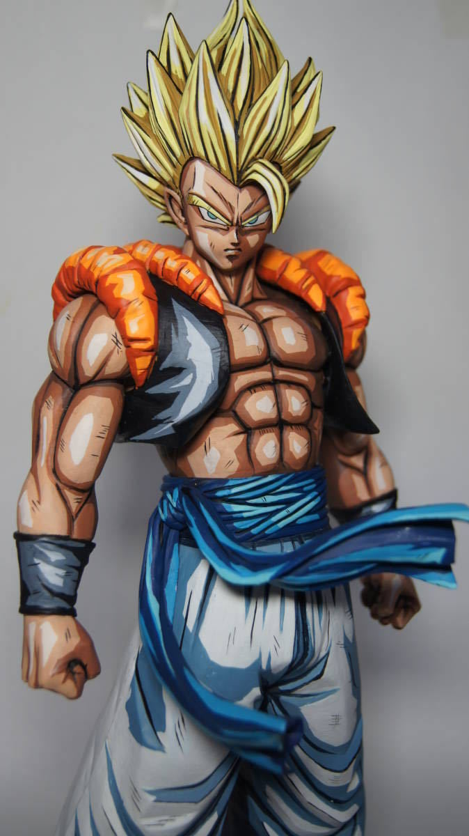 ドラゴンボール　リペイント フィギュア　グランディスタゴジータ　二次元塗装　スーパーサイヤ人_画像8