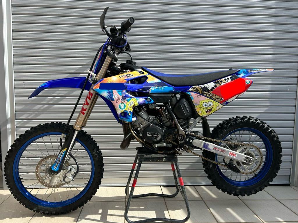 YAMAHA ヤマハ モトクロス YZ85LW 2022年　付属品多数_画像1