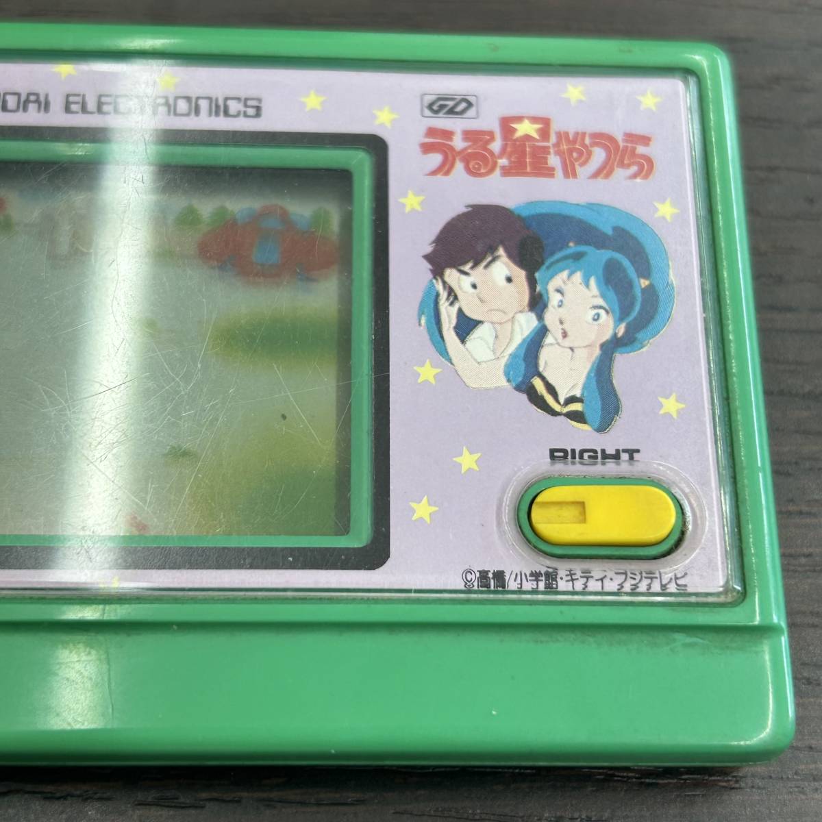 #4012【レトロゲーム祭③】うる星やつら ゲームウォッチ バンダイ GAME&WATCH BANDAI 動作未確認 ジャンク品_画像3