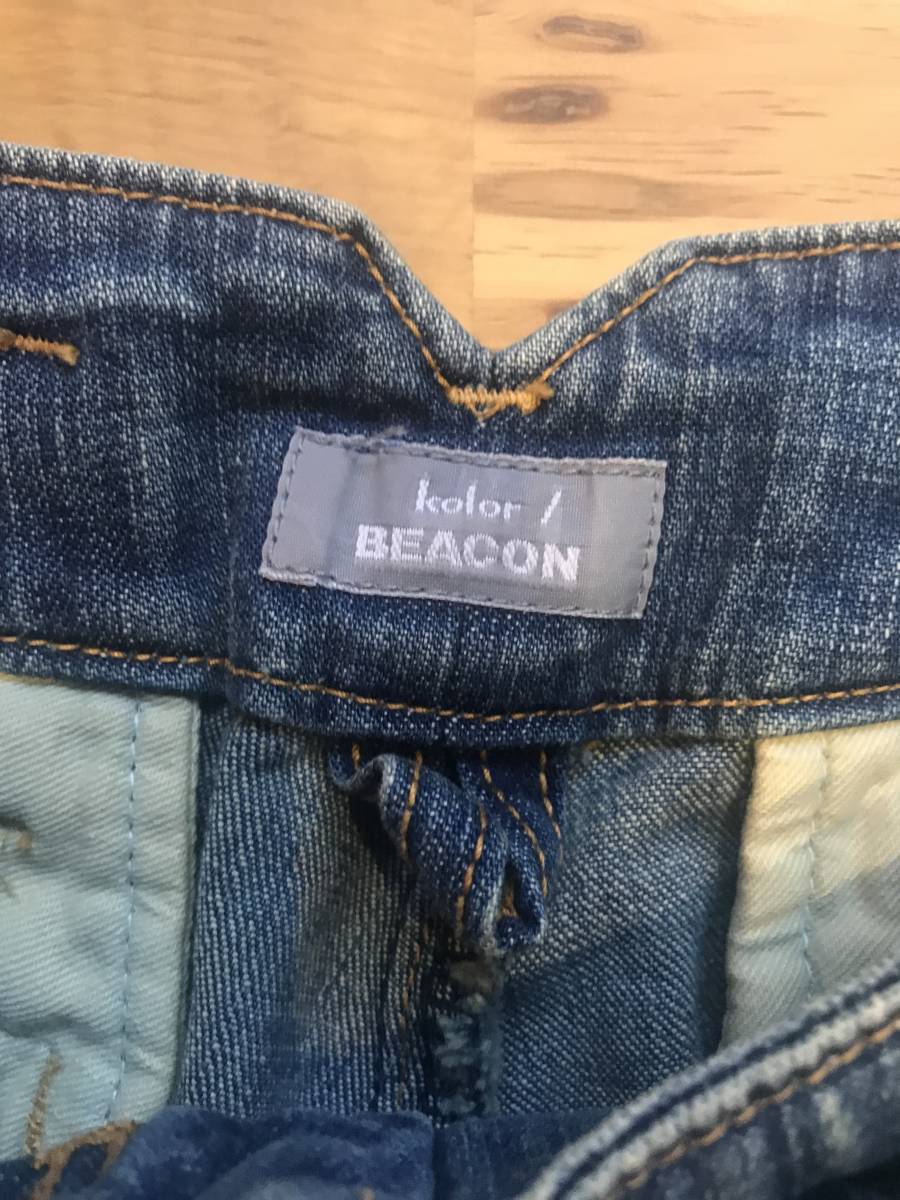 kolor BEACON パッカリング パンツ デニム サイズ3_画像3