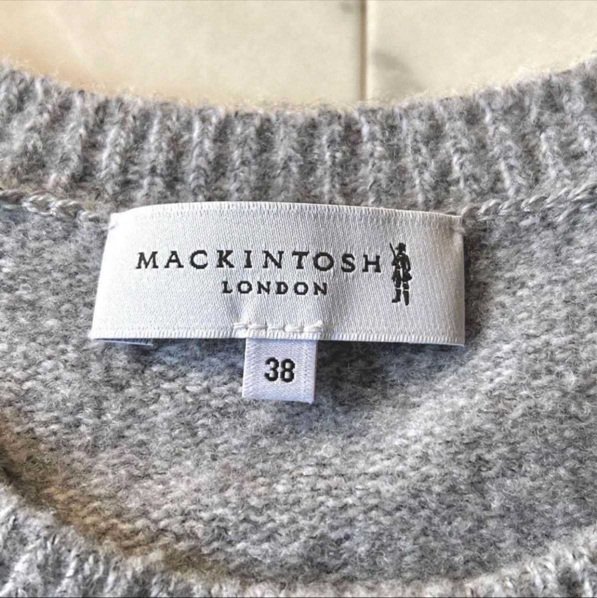 Mackintosh London マッキントッシュロンドン　スフレウールニットプルオーバー クルーネック セーター ニット 