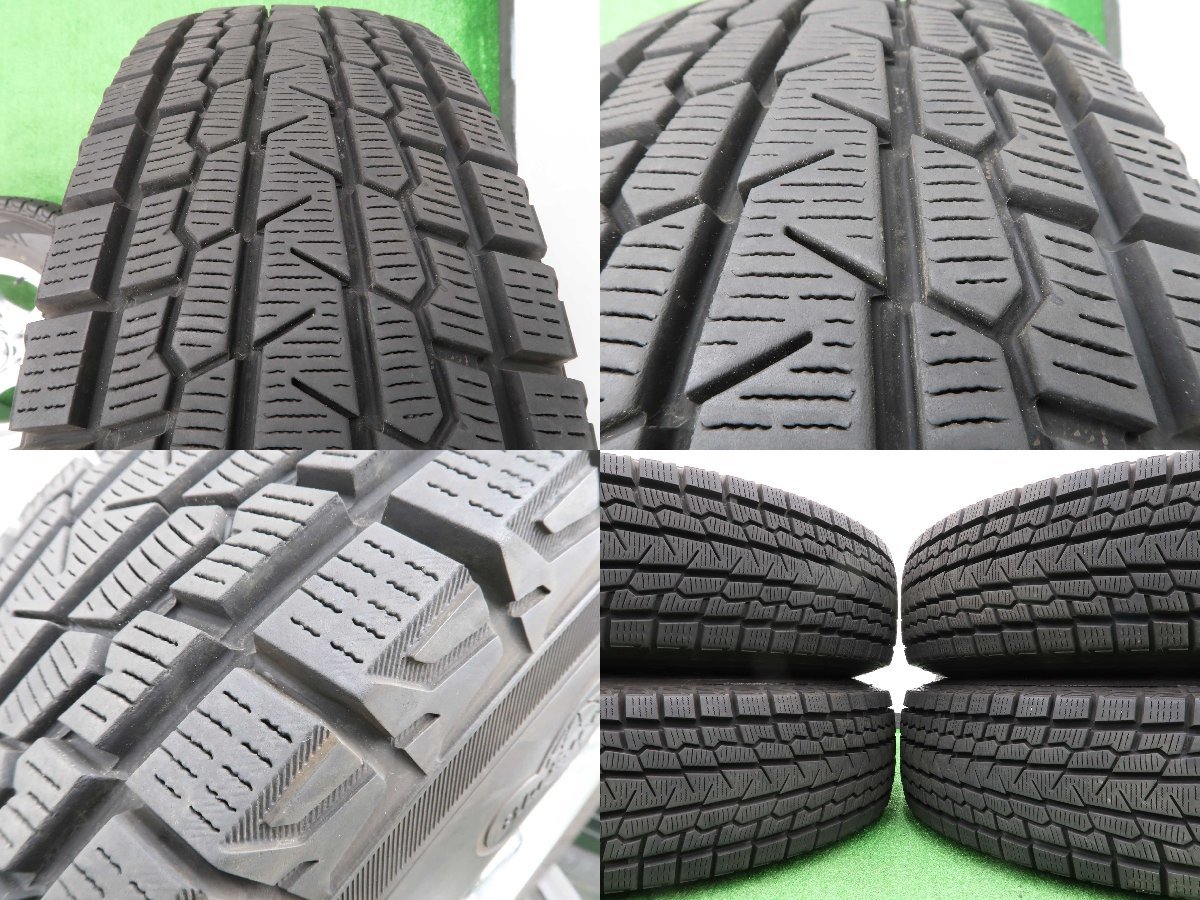 4本 weds ADVENTURE 15インチ 6J ±0 5H 139.7 スタッドレス ヨコハマ アイスガード G075 2020年 195/80R15 スズキ ジムニー シエラ JB74_画像10