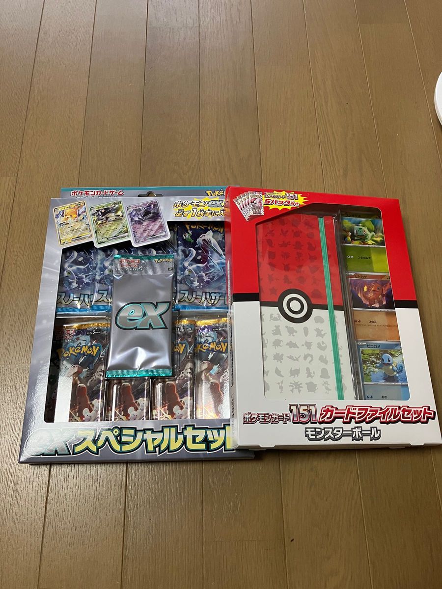 新品未開封 ポケモン151ファイルセットにexスペシャルセット|Yahoo