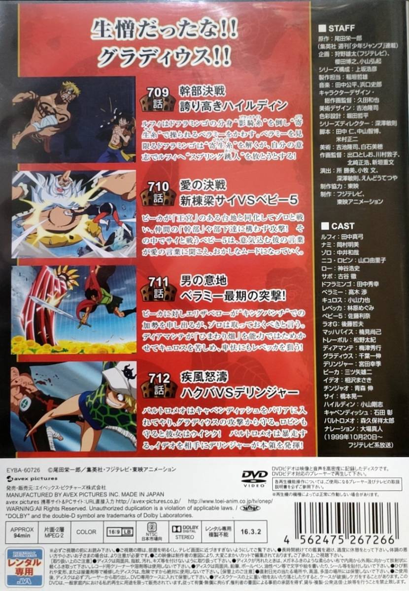 ONE PIECE ワンピース 17thシーズン ドレスローザ編 第21巻 レンタル落ち_画像2