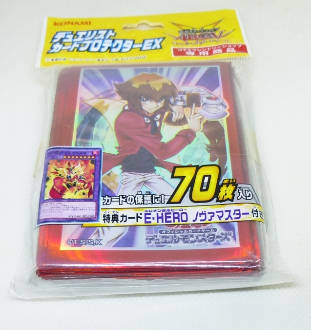  Yugioh Judai тормозные колодки ob герой рукав нераспечатанный Konami friend Lee магазин ограничение 