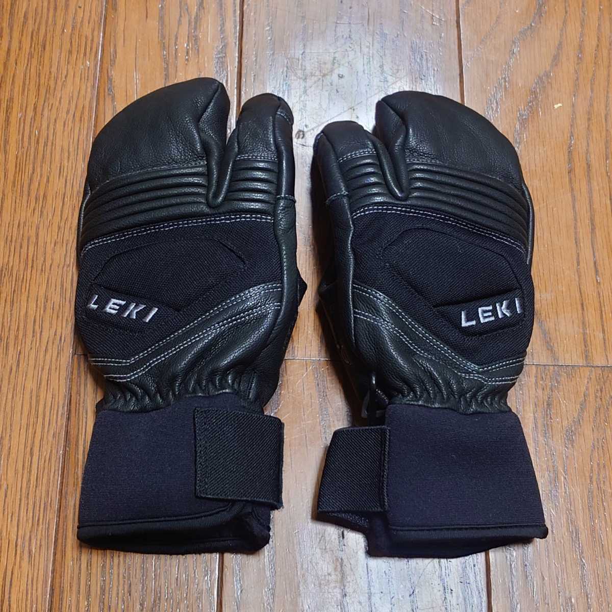 独特な 【送料無料】 レキ LEKI スキーグローブ Lサイズ サイズ８ 黒