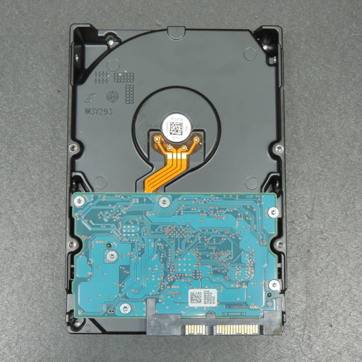 【検品済み/使用41時間】TOSHIBA 2TB HDD DT01ACA200 管理:タ-13_画像5