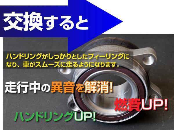 ハブベアリング 日産 スカイラインV35系 ステージアM35系 フェアレディZ33系 リア用 純正品番 43210-AL505ほか 専用設計 2個セット_画像4