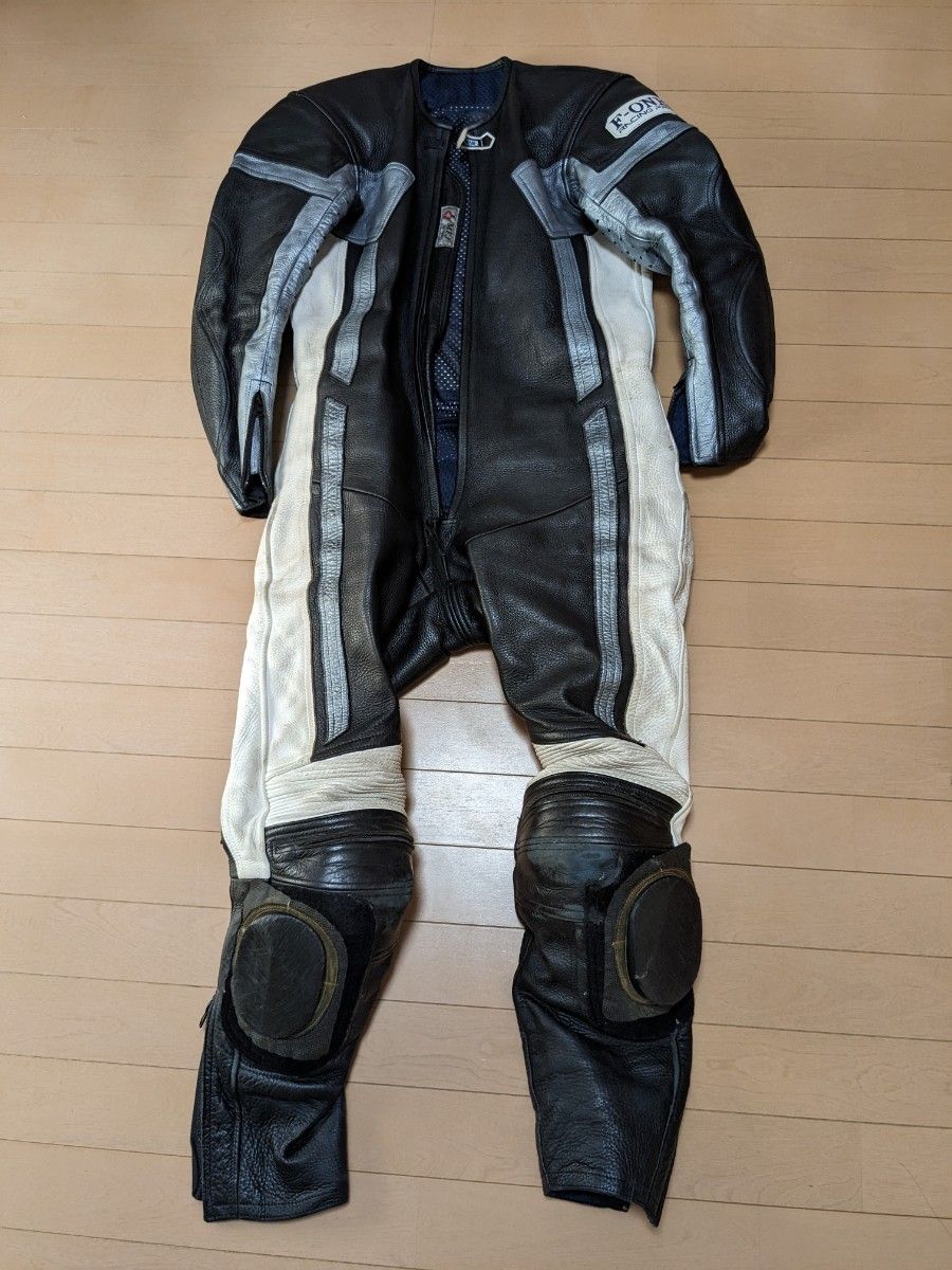 本物品質の 革ツナギ レーシングスーツ バイク F-one MFJ公認 pro Racing バイクウェア・装備