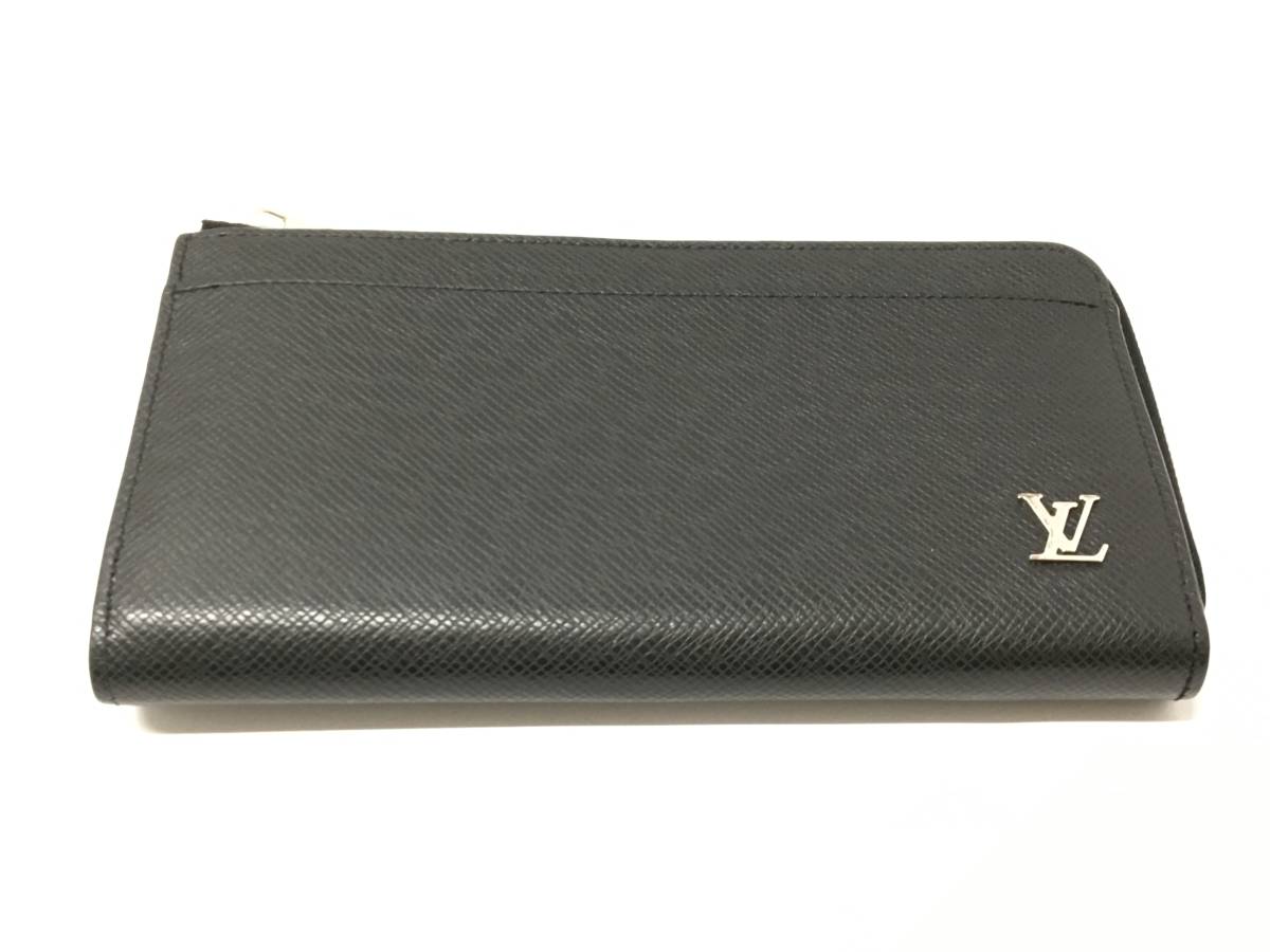 LOUIS VUITTON ルイヴィトン タイガ ジッピー ドラゴンヌ M69409 長財布 セカンドバック ICチップ 付属品 箱付き 1円～_画像2