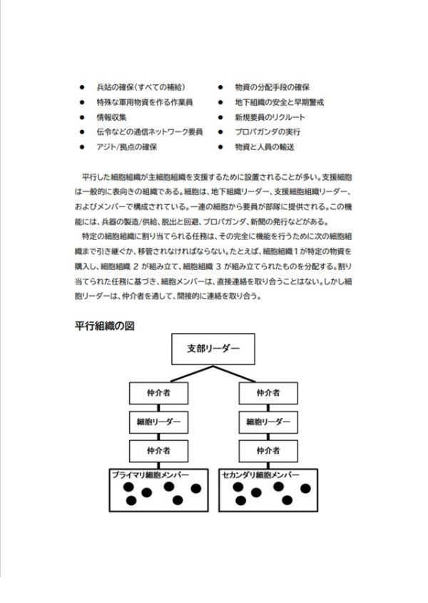 「ゲリラ　レジスタンス　反政府活動マニュアル」 ミリタリーナレッジレポーツ 友清仁　ミリタリー 　解説書　Ｂ５ 132p_画像2