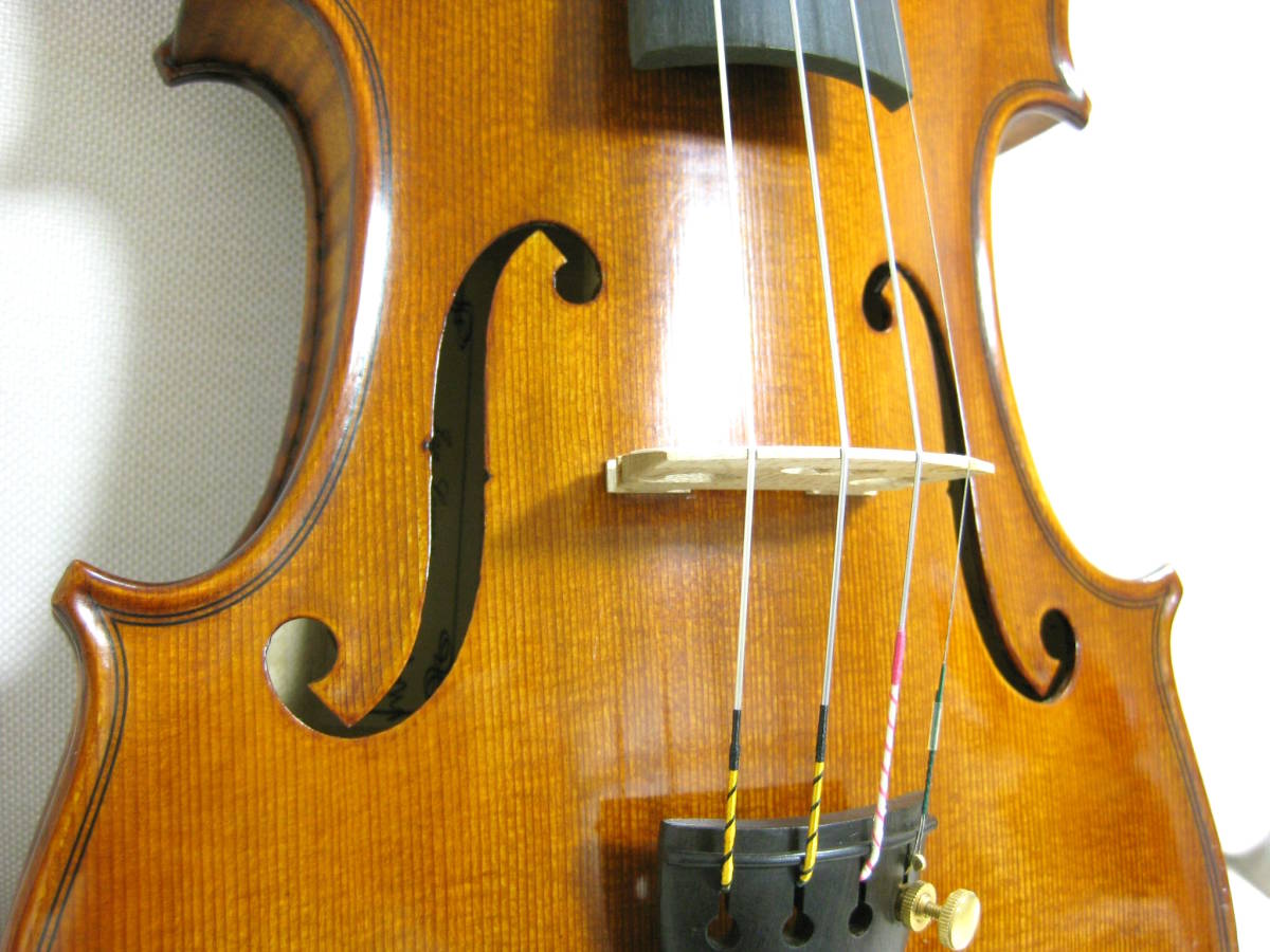 【東欧手工品】 Jan Lorenz ヤン・ロレンツ #46 バイオリン 4/4 メンテナンス・調整済み_画像8