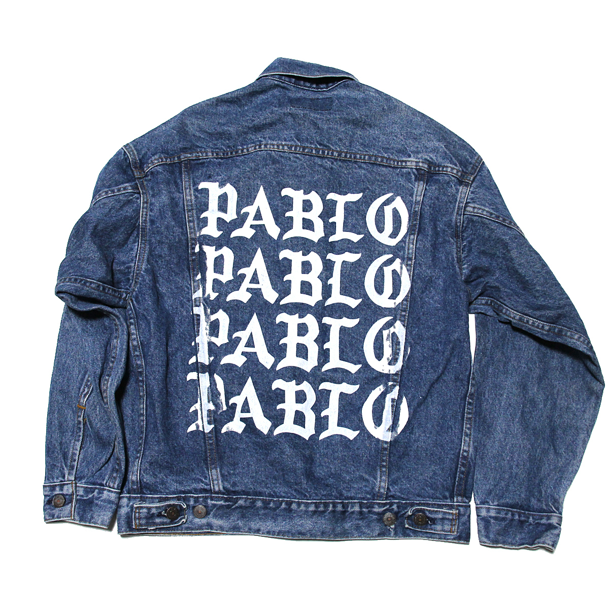 リーバイス パブロ デニムジャケット Gジャン PABLO カニエウエスト S 4th Kanye west vintage levis denim jake