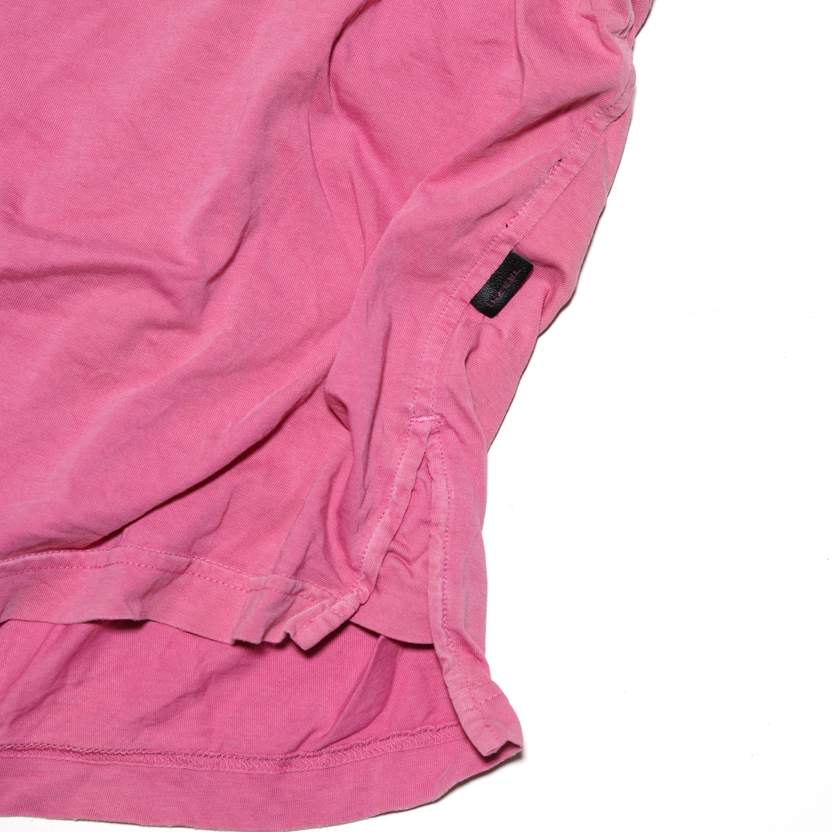 ディーゼル T-KEITHS ビンテージ加工 半袖 Tシャツ Vネック ピンク L DIESEL superior_画像3