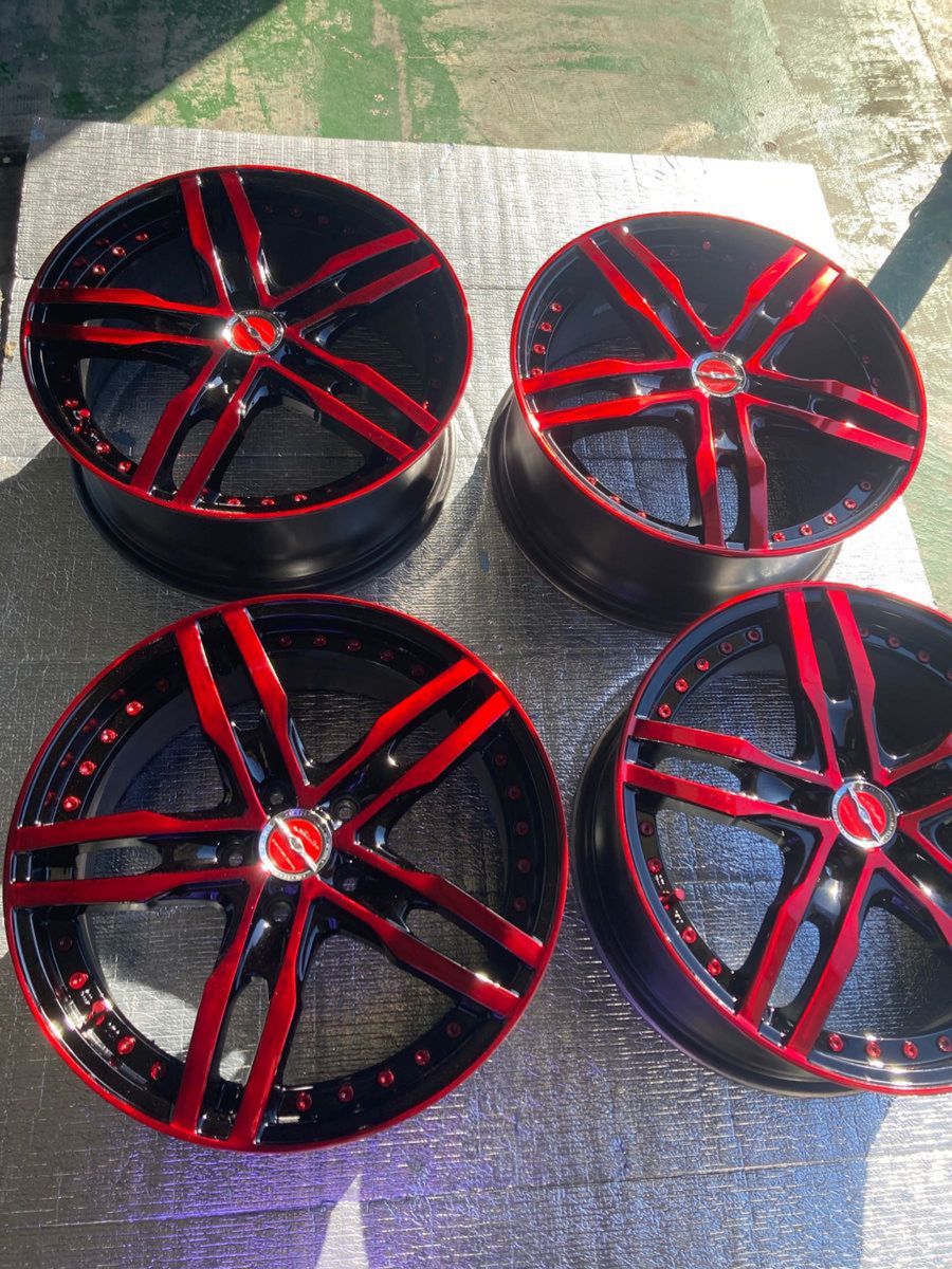 18インチホイール　共豊シャレンcustom wheel 