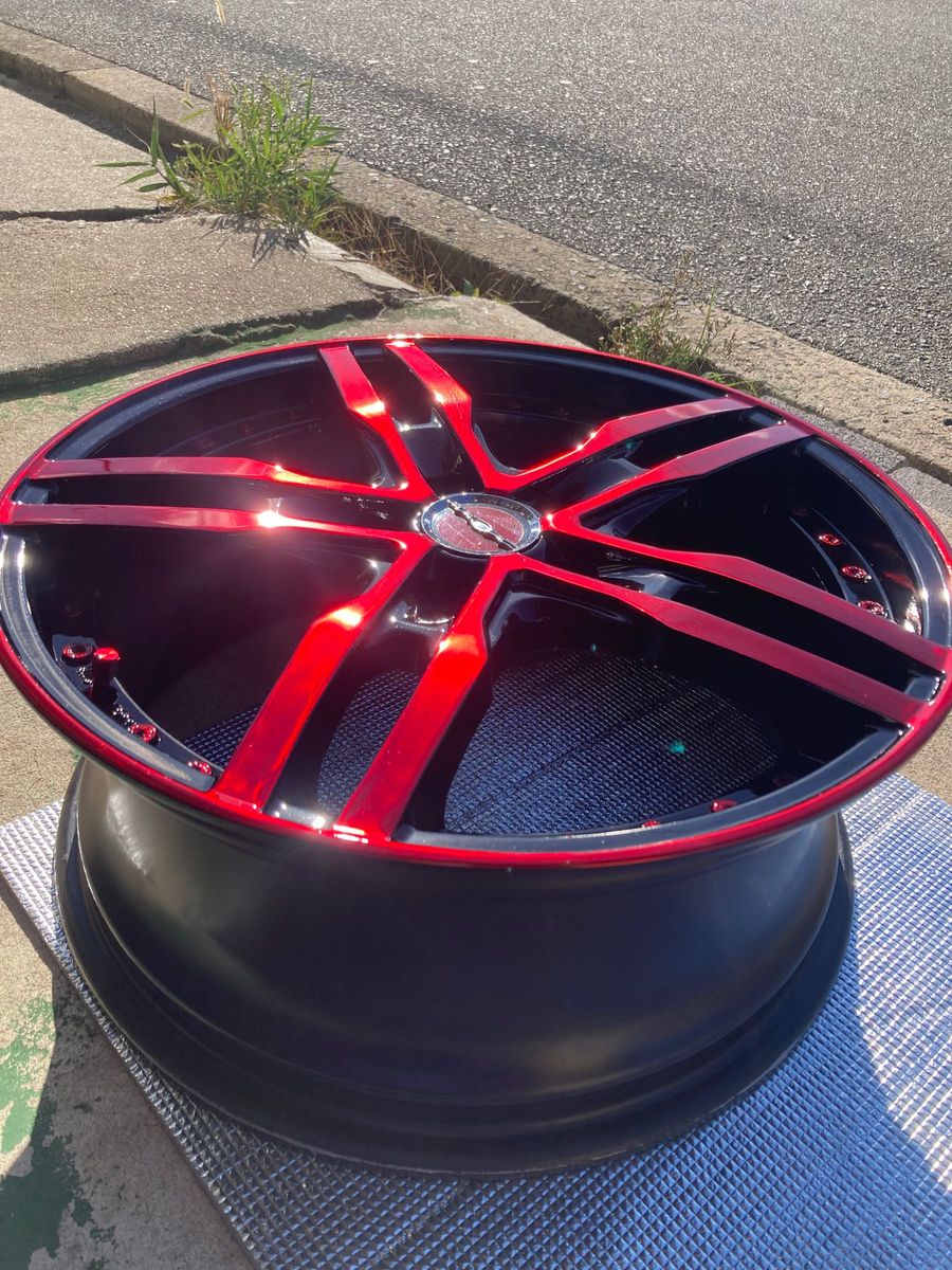 18インチホイール　共豊シャレンcustom wheel 