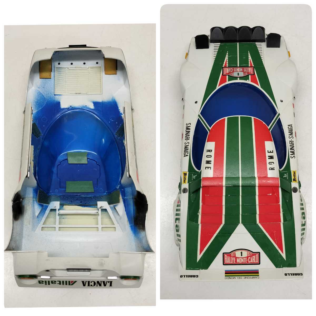 D【11－94】ニチモ 1/10 ランチアストラトス HF ボディーセット Nichimo LANCIA STRATOS HF ボデー 現状品_画像4