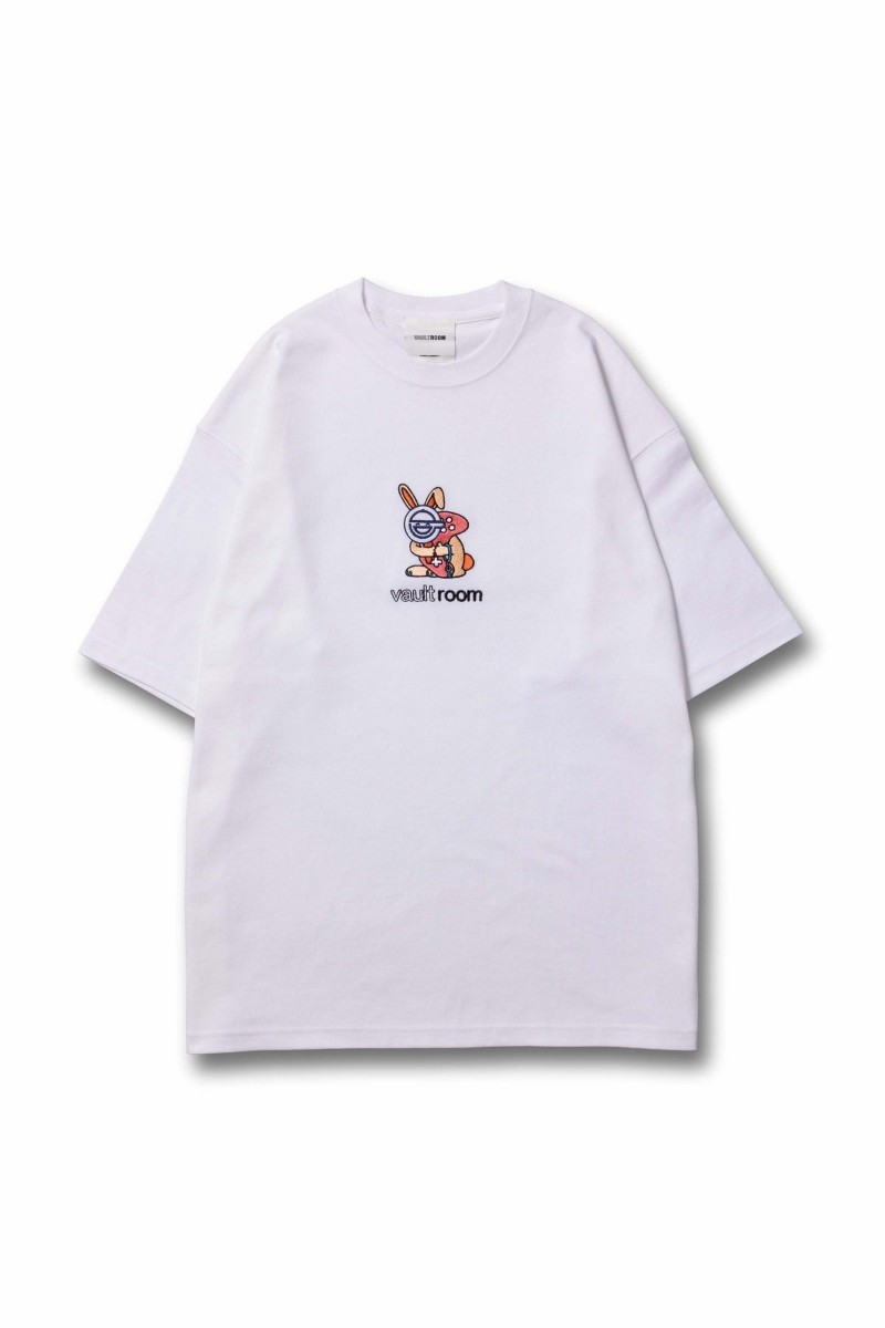 新品未開封 vaultroom KEYRABBIT THE LAUGHING MAN TEE 攻殻機動隊