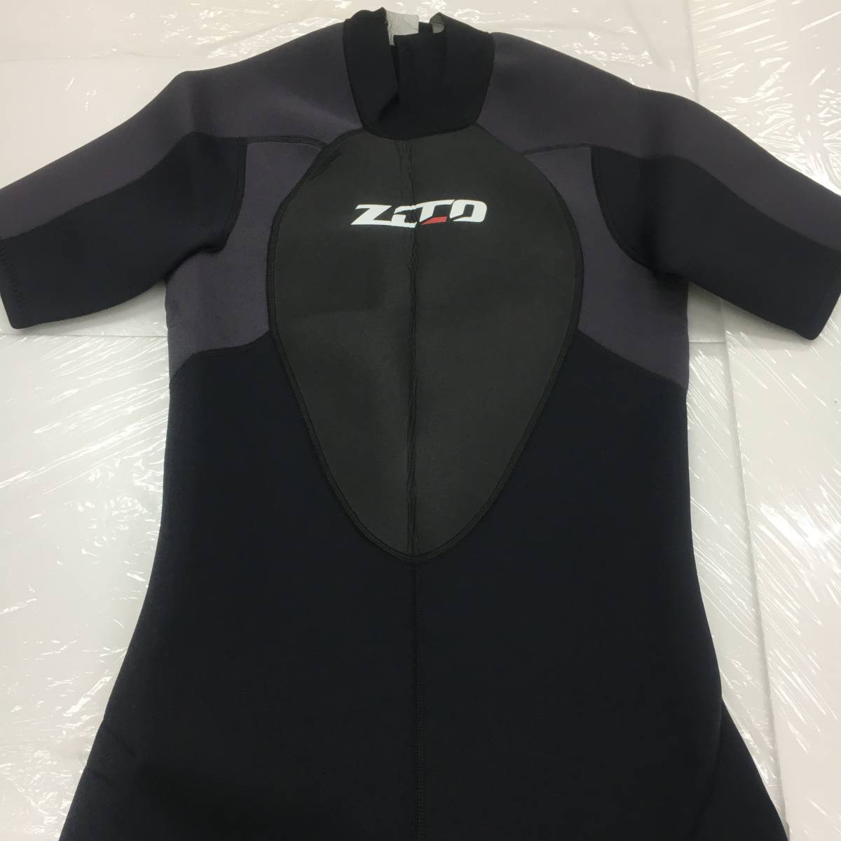 【1円オークション】 ACEGO ウエットスーツ メンズ スプリング ネオプレン素材 ダイビング フィッシング ブラック TS01A000982_画像1